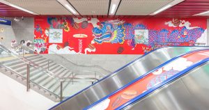 NESCAFÉ Blend & Brew X MRT Wat Mungkorn MRT สถานีวัดมังกร โดย NESCAFÉ MRT สถานีวัดมังกร