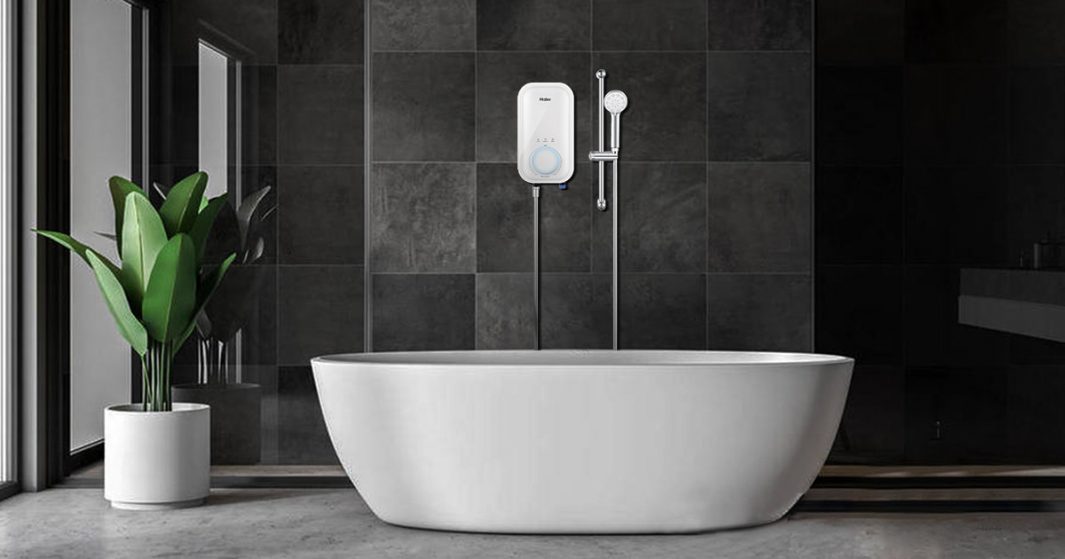 เครื่องทำน้ำอุ่น Haier H1 series/H2 series   ผู้นำเครื่องทำน้ำอุ่นด้านความปลอดภัย และสุขภาพที่ดี ที่มาพร้อมกับดีไซน์ระดับโลกจากรางวัล Red Dot Design Award 2021