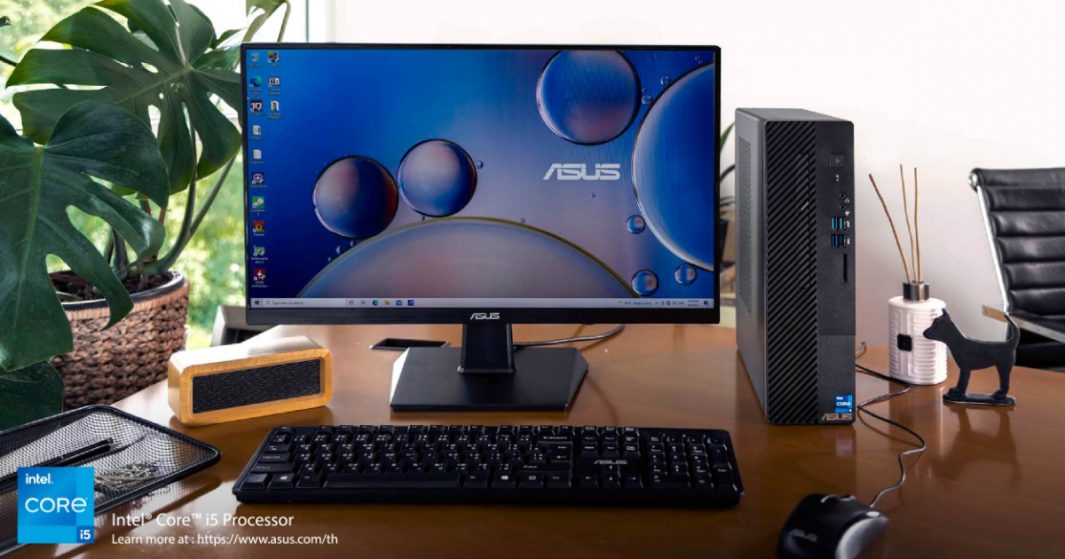 ASUS S500SC พีซีดีไซน์เท่เติมเต็มทั้งการทำงานและบ้านบรรยากาศมินิมัล